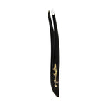 Tweezers oblique Black 4106