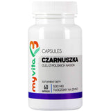 Oil from Polish seeds Black cumin dietary supplement 60 capsules