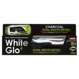 Charcoal Total Mouth Detox toothpaste with active charcoal 100ml + brush