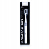 Charcoal Soft toothbrush with soft bristles