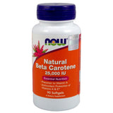 Natural Beta Carotene 25000IU dietary supplement 90 capsules