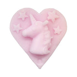 I Heart My Unicorn Soap Slice glycerin soap 100g