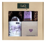 Forget-me-not bunny set shower gel 500ml + body butter 200ml + soy candle 180ml