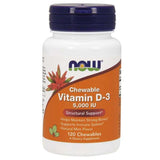 Vitamin D-3 5000IU dietary supplement 120 lozenges