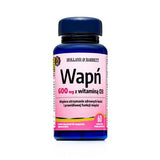 Calcium 600mg with Vitamin D3 dietary supplement 60 caplets