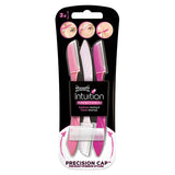 Intuition Perfect Finish disposable eyebrow and face razors 3 pcs