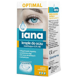 Moisturizing eye drops Optimal 0.1% HA 10ml