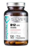 Silver Vitamin B12 Forte 100 µg 100% pure dietary supplement 120 capsules
