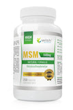 Organic Sulfur MSM 500mg Natural Formula dietary supplement 250 tablets