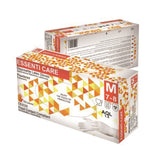 Disposable latex gloves Powdered M 100pcs