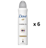 Invisible Dry Clean Touch antiperspirant spray 6x250ml