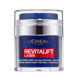 Revitalift Laser Pressed Cream anti-wrinkle night face cream with Retinol and Niacinamide 50ml