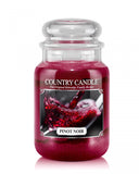 Large scented candle with two wicks Pinot Noir 652g