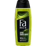 Men Sport Energy Boost shower gel with a 3-in-1 formula with the scent of guarana and ginseng 250ml