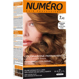 Permanent Coloring hair dye 7.43 Golden Copper Blonde 140ml