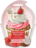 Sweet Mask bubbly face mask moisturizing Strawberry & Coconut Cake 6g