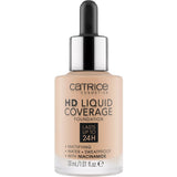 HD Liquid Coverage Foundation 24H matting face foundation 030 Sand Beige 30ml