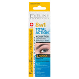 Eyebrow Therapy Professional 8in1 Total Action concealer gradually coloring eyebrows with henna 10ml
