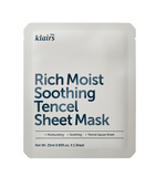 Rich Moist Soothing Tencel Sheet Mask regenerating cotton face mask 25ml