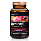 Resveratrol MicroActive 200mg resveratrol micronized food supplement 60 capsules