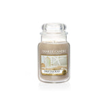Scented candle, large Driftwood jar 623g