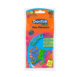 Kids Fun Flossers toothpicks with thread for children 40 pcs