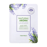 Natural Aroma Mask Sheet Lavender regenerating face mask 21g