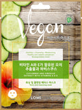 Vegan Sheet Mask vegan sheet mask Cucumber and Hibiscus 20ml
