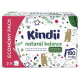 Natural Balance moisturizing wipes for babies and children 3x60 pcs.