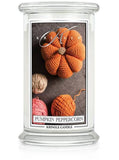 Large scented candle with two Pumpkin Peppercorn wicks 623g