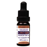 Hemp oil 30% 3000mg dietary supplement in 10ml drops