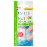 Nail Therapy Professional 8in1 Sensitive Total Action strengthening nail conditioner 12ml