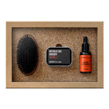 Simple Lumberjack set beard soap 85ml + beard oil with hemp oil Gloss 30ml + soap dish + carton