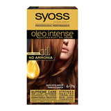 Oleo Intense hair dye with permanent coloring with oils 6-76 Golden Copper