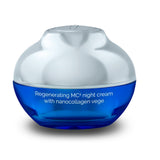SkinLed Regenerating MC2 Night Cream With Nanocollagen Vege regenerating night cream with nanocollagen vege 50ml + massager and LED light refill
