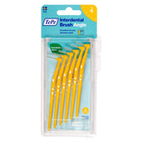 Angle interdental brushes 0.7mm Yellow 6pcs