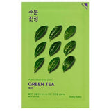 Pure Essence Mask Sheet Green Tea anti-inflammatory mask with green tea extract 20ml