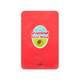 Sheet Mask Grapefruit 23g moisturizing and cleansing sheet mask