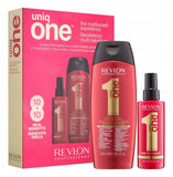 Uniq One All In One Coconut Hair Treatment 10 Real Benefits Set Hair Conditioner Spray 150ml + Conditioning Shampoo 10R Hair Shampoo 300ml