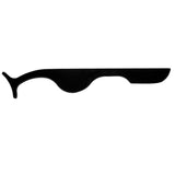 Black eyelash tweezers