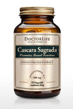 Cascara Sagrada bark of American buckthorn 500mg, dietary supplement 100 capsules