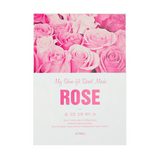 My Skin-Fit Sheet Mask moisturizing and soothing Rose sheet mask 25g