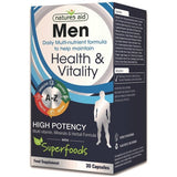 Men Health & Vitality High Potency dietary supplement 30 capsules