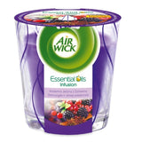 Essential Oils decorative candle Spicy Blackberry with Cranberry 105g