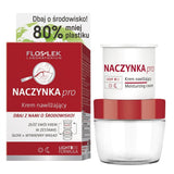 Capillaries Pro day and night moisturizing cream jar + 50ml refill