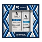Men Sensitive set shaving gel moisturizing for very sensitive skin 200ml + aftershave balm moisturizing for very sensitive skin 100ml