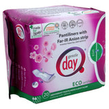 Pantiliners With Far-IR Anion Strip panty liners with anion strip moisture-wicking eco 20pcs