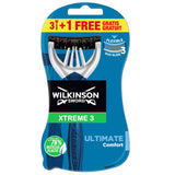 Xtreme3 Ultimate Plus disposable razors for men 4pcs