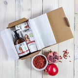Pomegranate and Goji Berries set shower gel 400ml + body lotion 200ml + deodorant roll-on 50ml