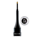 Gel Eyeliner Longlasting 24h Waterproof waterproof eyeliner 01 Carbon Black 2.5ml